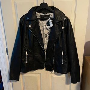 L.A Coalition faux Leather jacket
